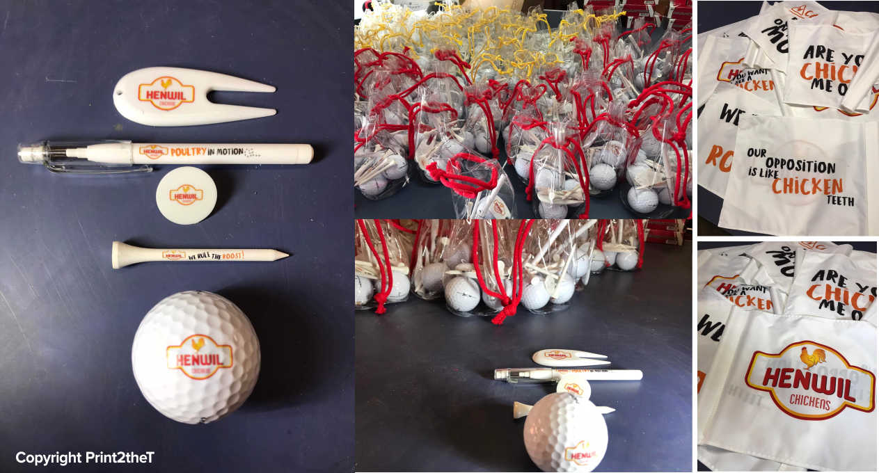 Golf Balls and Other Golf Promotional Items